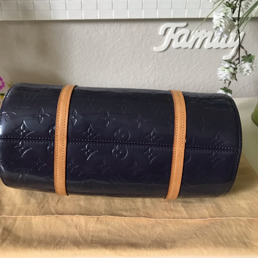Louis Vuitton Indigo monogram Vernis Bedford bag